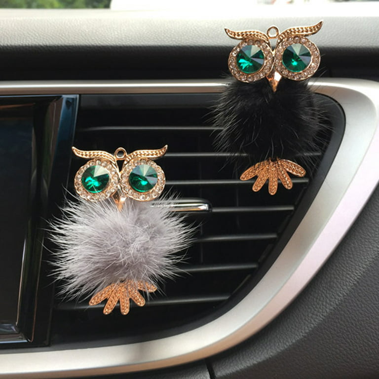 2 Pack Car Air Vent Clip Charms, Crystal Car Diffuser Vent Clip, Rhinestone  Oil Diffuser Vent Clip, Car Fresheners for Women, Bling Car Accessories for  Women – … in 2023