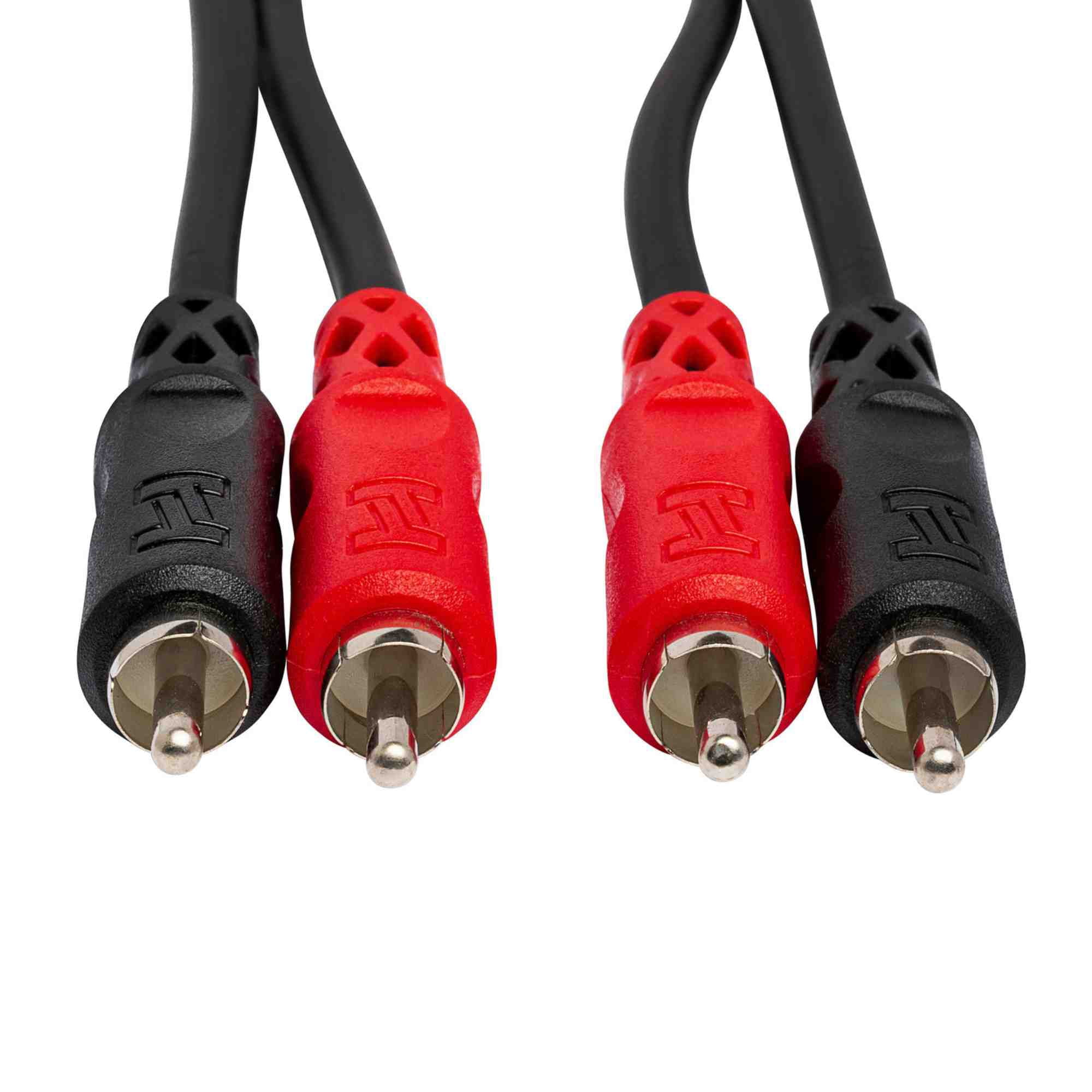 Hosa CRA-201 Dual RCA-RCA Cable 9.9 ft. - Walmart.com