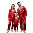 thumbnail image 6 of MYShe Christmas Family Pajamas Matching Sets Christmas Family Matching Pajamas, Festive Xmas Jammies Sets for the Whole Family, Holiday Pjs Christmas Red,M, 6 of 7