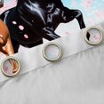 thumbnail image 4 of Erosebridal Galloping Horse Black Out Curtains, Pink Cherry Blossoms Curtains Pack of 2 (42x63 Each), 4 of 6