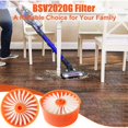 thumbnail image 3 of Paquete de 4 filtros para aspiradora inalámbrica Black + Decker BSV2020G, 3 of 5