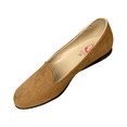 thumbnail image 1 of Zapatos Flat Balerina Casual para Dama Leoniex Calzaplus  Maya Cafe Perforado, 1 of 3