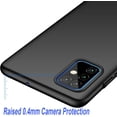 thumbnail image 3 of Case for Samsung Galaxy A51 5G Phone Case Protective Slim [Defend from Scratch/Slip/Drop/Fingerprint] Matte PC Hard Minimalistic Phone Cover for Samsung Galaxy A51 5G-Black, 3 of 12