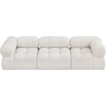 thumbnail image 5 of Meridian Furniture Ames Cream Boucle Fabric Modular Sofa, 5 of 12