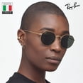 thumbnail image 7 of Ray-Ban RB3565 JACK Square-Round Shaped Non-Polarized Sunglasses for Men - Includes Official RAYBAN Eyewear Kit - Ideal Formal & Casual Wear Sunglasses - Green Vintage Lens, 7 of 7