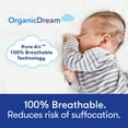 thumbnail image 3 of Organic Dream Certified Organic Cotton Lightweight 2-Stage Crib & Toddler Mattress, 3 of 5