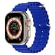 thumbnail image 1 of Marine Silicone Watch Band Compatible with Apple Watch Ultra 49mm/Series 8&7 45mm/SE 2&6&SE&5&4 44mm, 1 of 4