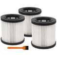 thumbnail image 1 of 3PCS DCV5801H Vacuum Hepa Filter for DeWalt Shop Vac DCV580 DCV581H DCV5801H Wet/Dry Vacuum Cartridg, 1 of 5
