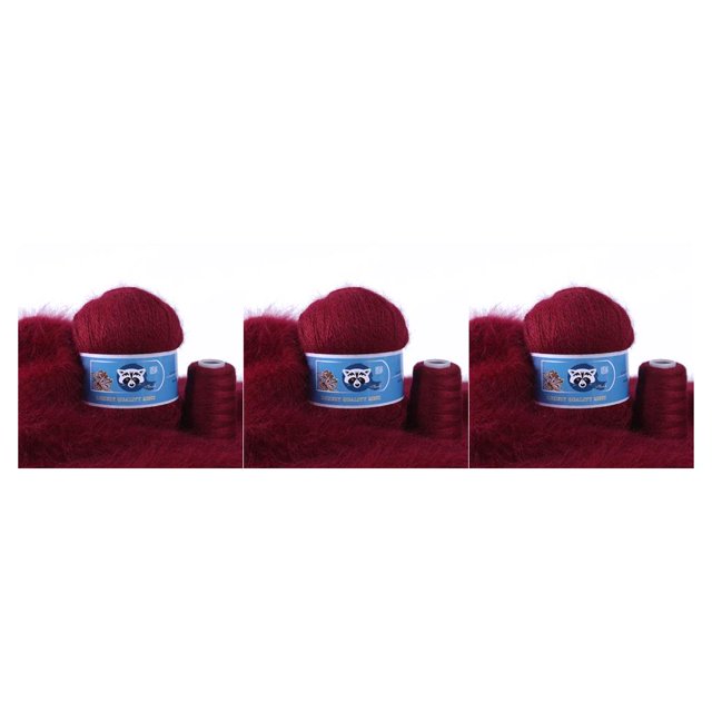 Billuyoard 50g Hilo de tejer Hilo de ganchillo Hilos de tejer a mano Suéter Gorro Manta Ganchillo Principiante Tejido Suministros Type1 NO1