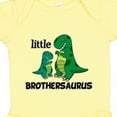 thumbnail image 4 of Inktastic Little Brothersaurus Boys Baby Bodysuit, 4 of 5