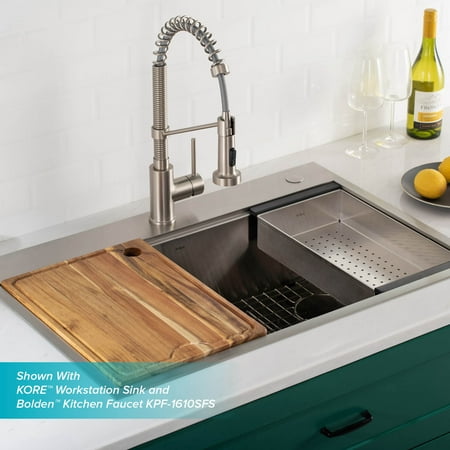 Kraus Stainless Steel Colander For Workstation Kitchen Sink Walmart Com Walmart Com