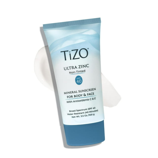 Protector solar TIZO Ultra Zinc de amplio espectro SPF 40 100 ml