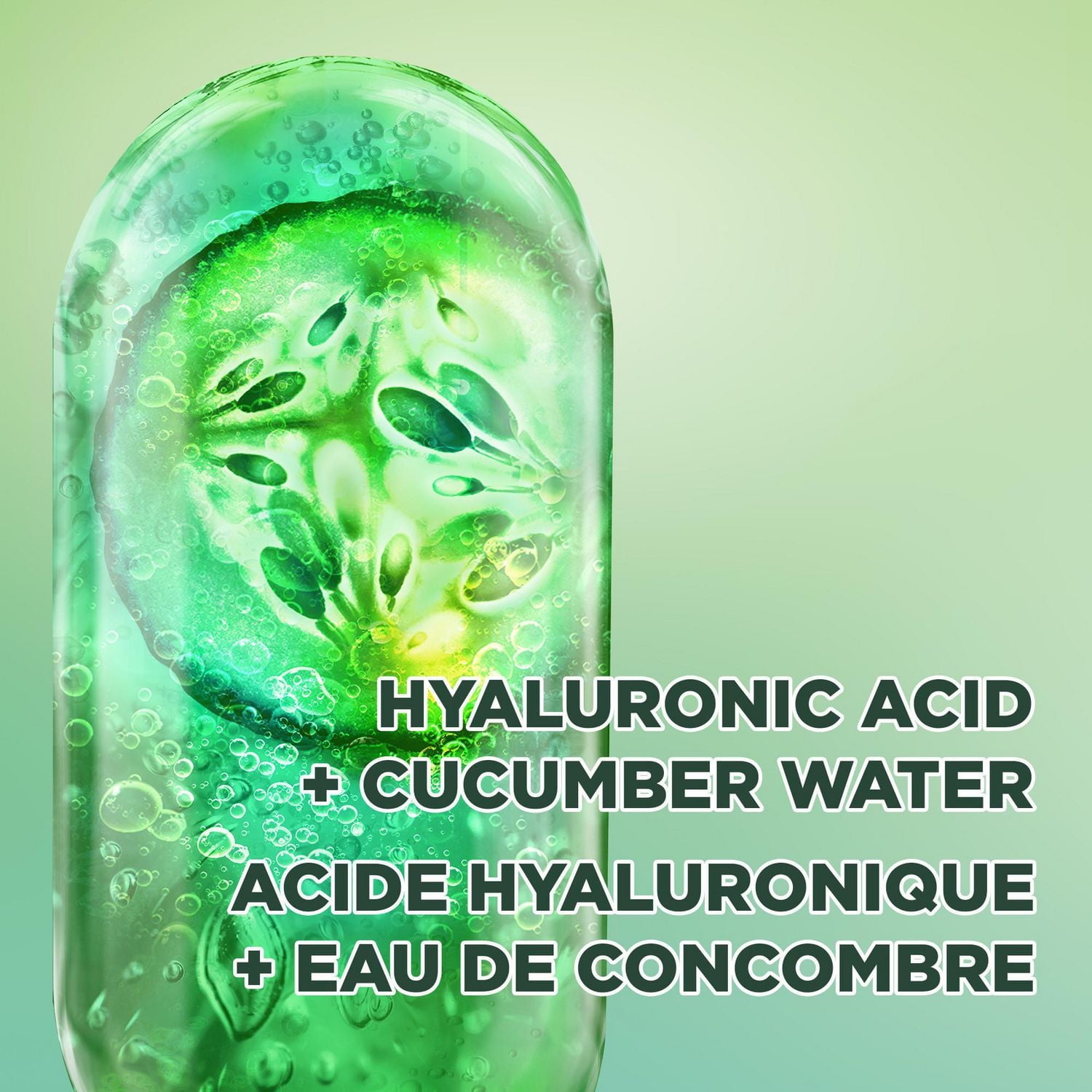 Garnier Fructis Pure Moisture 10-in-1 Leave-In Spray For Dry Hair & Scalp, Hydrating Hair Treatment, With Hyaluronic Acid and Cucumber Water - 239ml, 10 immediate hair benefits