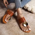 thumbnail image 6 of asdoklhq Slippers for Women Summer,Sandals All-match Flat Slippers Non-slip Outdoor Sandals, 6 of 8