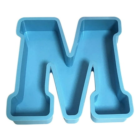 

DIY Mold 26 Mold Alphanumeric English Cake Silicone Alphanumeric Cake Cake Mould