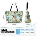 thumbnail image 4 of Disketp Watercolor Palm Tree Bolsa de Playa de Gran Capacidad, Bolso Impermeable y a Prueba de Arena para Mujer, Ideal para Playa, Piscina y Natación, 4 of 7