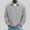 (Casual 5)Gray, variant on DayScoop Mens Summer T-shirt Casual T Shirt Fashion Solid Color Long Sleeve With Breathable Versatile Pullover Tops Tees Plus Size