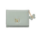 thumbnail image 1 of Women's Short Wallet 2024 New Small Fresh Bow Student Change Bag Card Bag Cute Wallet Small Leather Wallet, 1 of 4