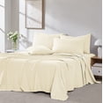 thumbnail image 5 of Southshore Fine Linens - Vilano Springs 4 Piece - 21 Inch - Extra Deep Pocket Sheet Set (Twin, Cream) Twin Cream, 5 of 8