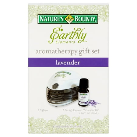 Nature's Bounty Earthly Elements Lavender Aromatherapy Gift Set