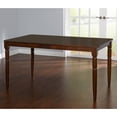 thumbnail image 2 of TMS Brown Albury 7-Piece Cross Back Dining Set, Brown Finish, 2 of 4