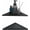Matte Black, variant on Black 10'' Corner Shower Shelf 2 Pack, Triangular Shower Corner Shelves 304 Stainless Steel Bathroom Shower Shelf for Tiled Wall, No Drilling Needed Matte Black