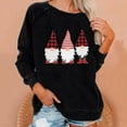 thumbnail image 2 of Fall Sweatshirts for Women Leopard Print Gnome Christmas Shirt Vintage Holiday Sweatshirt Cute Graphic Sweatshirts Women Sweaters Cheap, 2 of 5