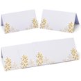 thumbnail image 5 of Gift Boutique 100 Golden Leaves Seating Name Place Card, 5 of 7