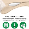 thumbnail image 3 of Furhaven Luxe Lounger Dog Beds for Small/Medium/Large Dogs & Cats - Orthopedic, Cooling Gel, Memory Foam, & More Ultra Plush Cream Large Memory Foam, 3 of 13