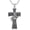 Silver, variant on Marines Cross Necklace for Men 925 Sterling Silver Marines Celtic Birthday Jewelry for Husband Father