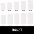thumbnail image 6 of Bath Rug 24x17, Thick Soft Absorbent Chenille, Rubber Backing Quick Dry Microfiber Mats, Machine Washable Rugs for Shower Floor, Bathroom Runner Bathmat Accessories Decor, White, 6 of 6