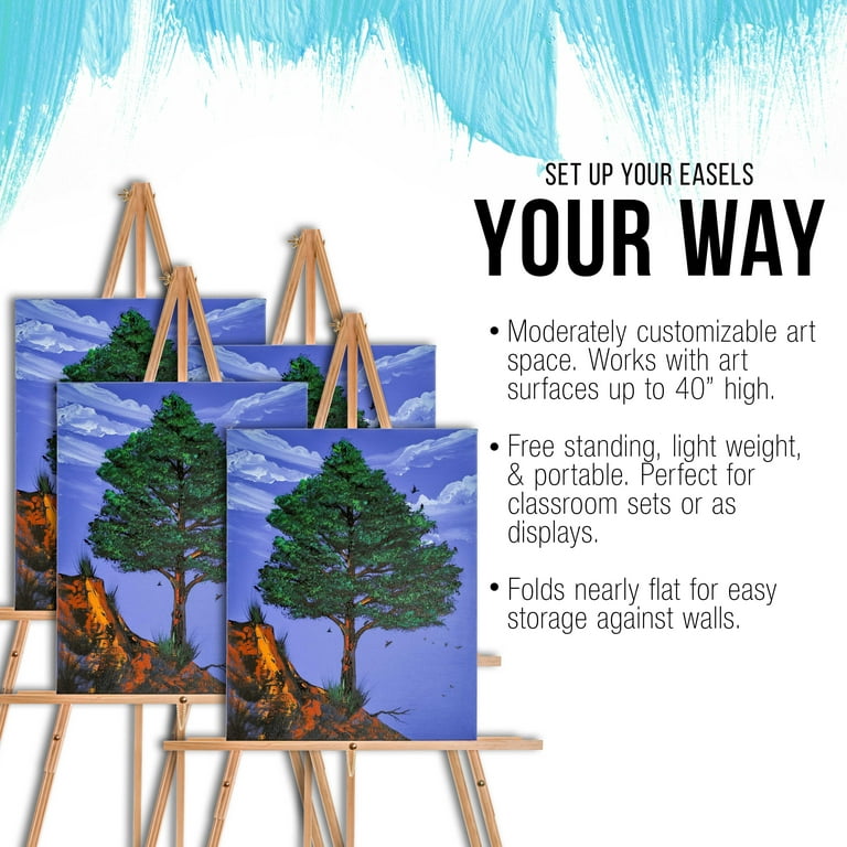 Art Trees Portable Art Display Stands, Easels