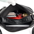 thumbnail image 2 of Bolso de mujer de mediana edad y mayor Bolso bandolera de cuero suave Mochila informal de mujer de mediana edad con múltiples compartimentos para mujer, 2 of 6