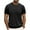 c03Black, variant on USNSM Mens T-Shirt Casual Stretch Solid Crewneck Short Sleeve Tees Soft Breathable Comfortable Summer Textured Shirts White S