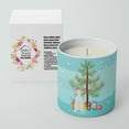 thumbnail image 2 of Carolines Treasures CK4763CDL 3.75 x 3.25 in. Unisex Devon Rex No.2 Cat Merry Christmas 10 oz Decorative Soy Candle, 2 of 5