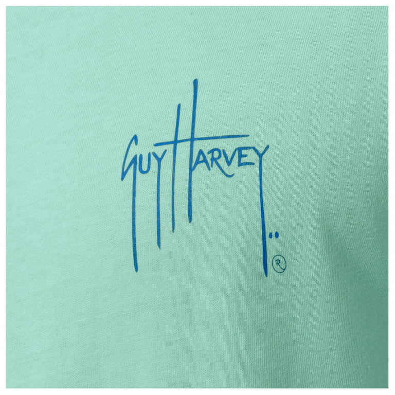 Guy Harvey | Men's Offshore Core Long Sleeve T-Shirt, 3XL | 100% Cotton