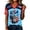 Sky Blue, variant on JULMCOMO Women's Summer Tops 2026 Soccer Cup V Neck American Flag USA Soccer Jersey Short Sleeve Fan Wear Football Graphic Tees Navy 2XL