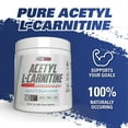 thumbnail image 6 of EHP Labs Acetyl L Carnitine Powder - Supports Natural Energy Production, Assists in Healthy Brain Function, Supports Heart Health, Vegan, Gluten Free, Non GMO - 100 Servings, 6 of 10