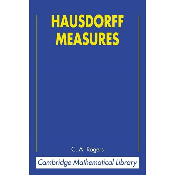 Cambridge Mathematical Library Hausdorff Measures, (Paperback)
