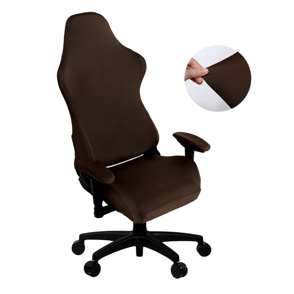 Funda para silla de juego SARAFLORA Brown X-Large Stretch Fit
