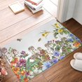 thumbnail image 5 of Disketp Herbs And Wildflowers Mat For Front Door Outside - Doormat Outdoor Entrance - Welcome Mats Outdoor,Outside Entry And Outdoor Entrance 16''X24'', 5 of 9
