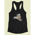 thumbnail image 3 of Illustrated State-new York Racerback Tank Women -Jacob Green Designs, Female XX-Large, 3 of 4