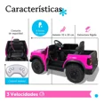 thumbnail image 3 of Carro Montable Eléctrico Niño Camioneta Pickup Con Control Rosa, 3 of 5