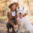 thumbnail image 7 of PhooArto Galaxy Unicorn Sky Dog Bandanas, 2 Pack Soft Washable Pet Scarf Triangle for Large Dogs Puppies and Cats, 7 of 7