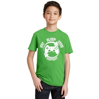 P&B I Paused My Game To Be Here Funny Gamer Youth T-shirt, Youth