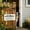 C, variant on Welcome Sign, Vintage Metal Sign for Home Front Door Cafe Bar Club Deck Yard Porch Wall Decor, Weather Resistant, Waterproof, Easy to Mount, 3.9 x 7.9 Inch