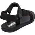 thumbnail image 3 of Men's Camper Match Sport Sandal Black Technical Webbing 39 M, 3 of 5