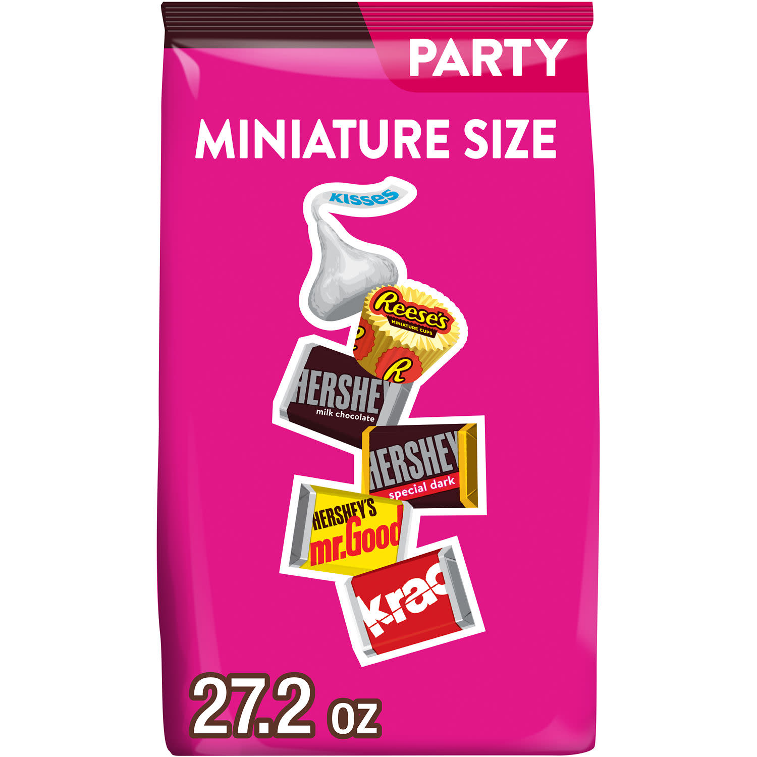 Hershey's & Reese's Assorted Miniatures, 27.2 oz