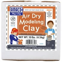Amaco Air Dry Modeling Clay, 10 lbs., Terra-Cotta