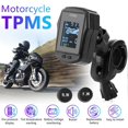 thumbnail image 3 of Waterproof Motorcycle TPMS Tire Pressure Monitoring System with External Sensors, 3 of 5